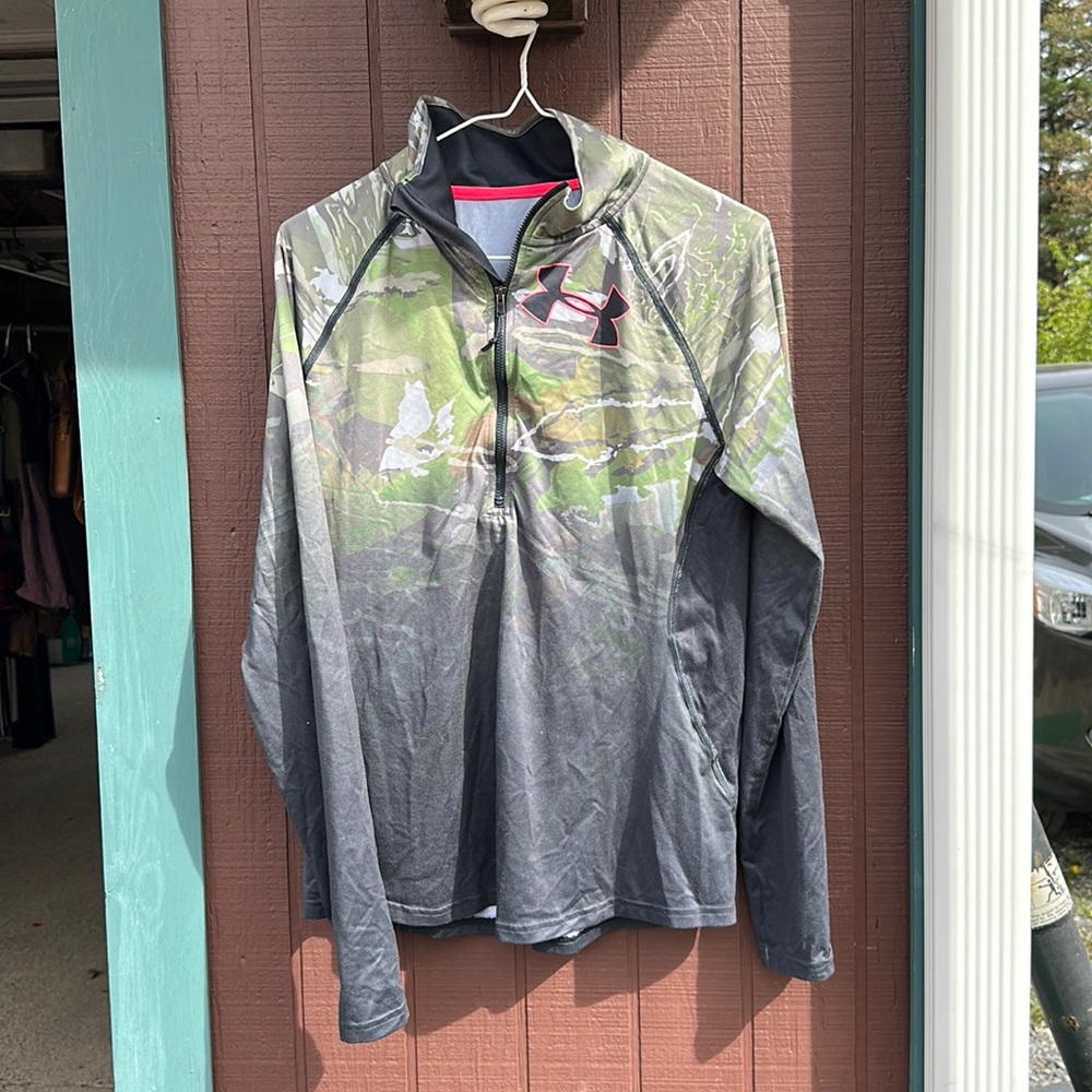 Under Armour half zip long sleeve